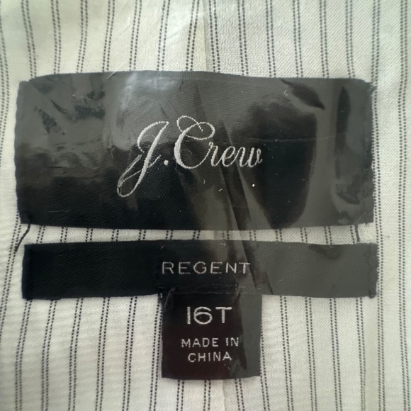 J Crew Regent Blazer 16 Tall - Picture 3 of 5